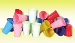 Single colored cup