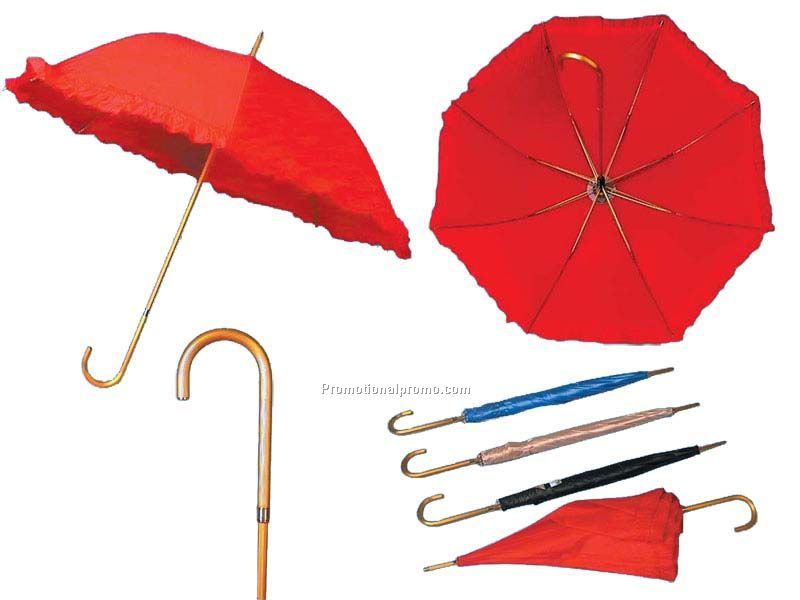 straight shaft rain umbrella