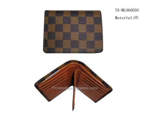 PU men's wallet