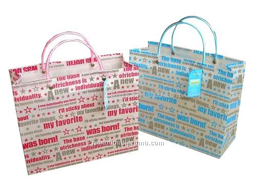 Plastic shopping bags