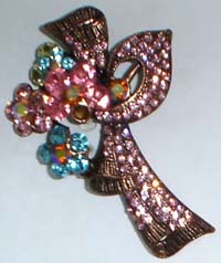 Alloy clothes brooches