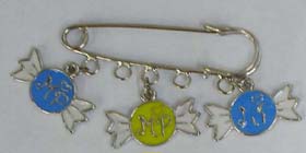 Alloy clothes brooches