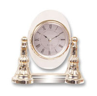 Craft clock with light