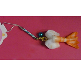 Shrimp keychain