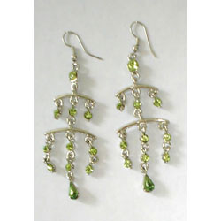 diamond alloy earrings