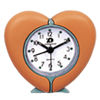 orange love alarm clock