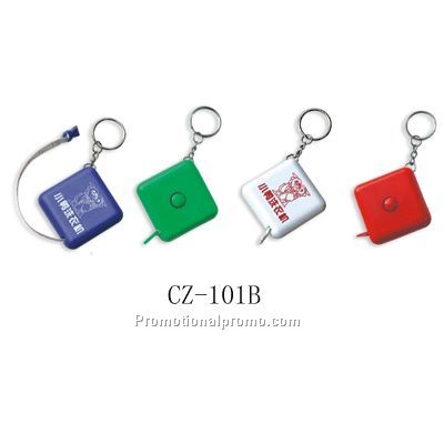 Tape measure keychain