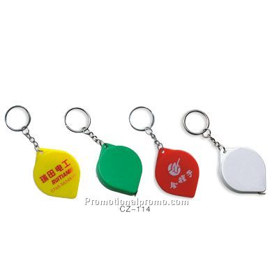 Tape measure keychain