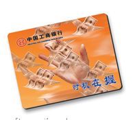 EVA logo imprinted mouse pad