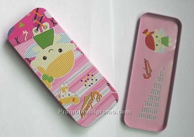 Tinplate pencil cases