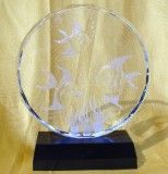 Laser Crystal Deep Engrave