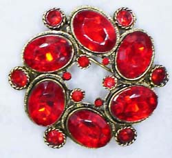 Alloy clothes brooches