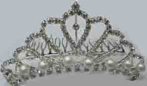Alloy hair crown