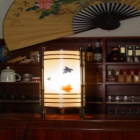 Rectangle bamboo lamp