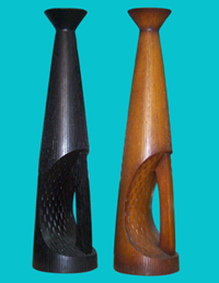 beautiful resin vase