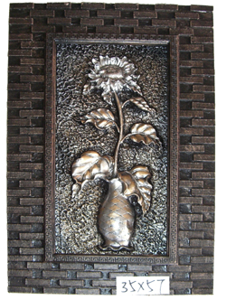 brick type sunflower Wooden photo frames