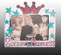 prince cap style metal photo frame