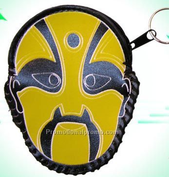 face mask shape coin purse