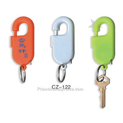 Tape measure keychain