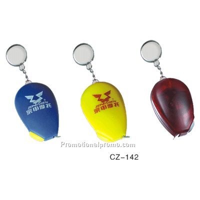 Logo Imprinted Tape measure keychain