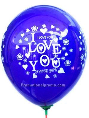 Promotional balloon with logo