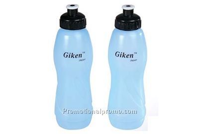 Plastic sports water bottle