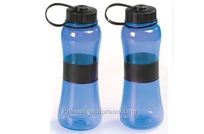 transparent plastic water bottle