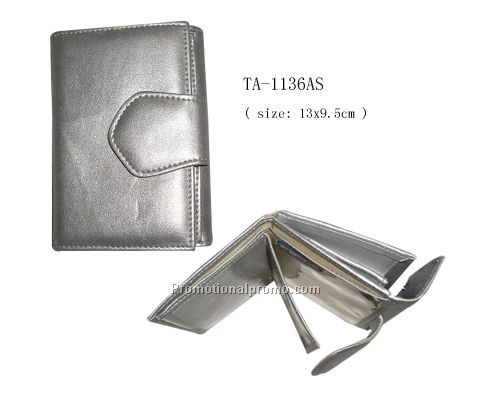 PU imitation leather women`s wallet