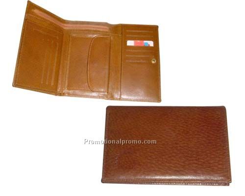 pig leather men's wallet