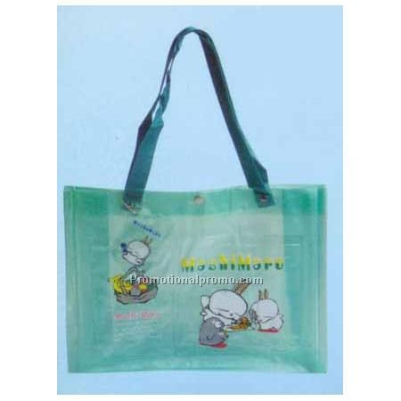 pastic woman's tote bag