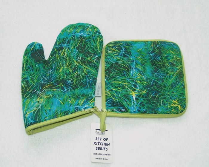 oven mitt&pot holder