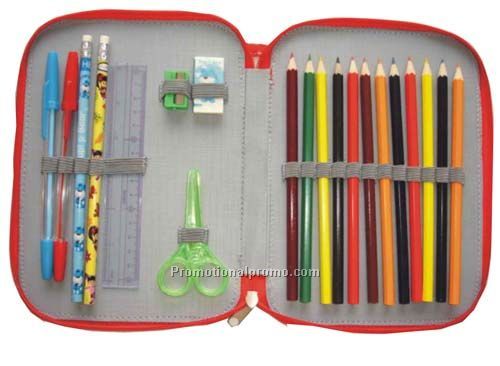Gift Pencil Bag With Color Pencil Set