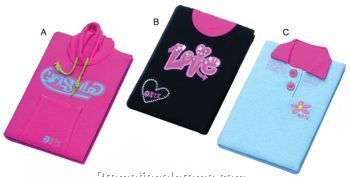 T-shirt Shape Notebook