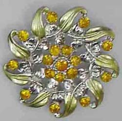 Alloy clothes brooches