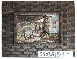 Brick style Wooden photo frames