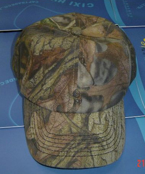 Camouflaged cap