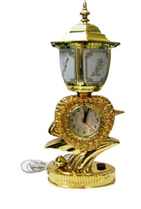Loving lamp clock