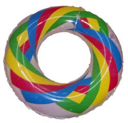 swim ring puff toy