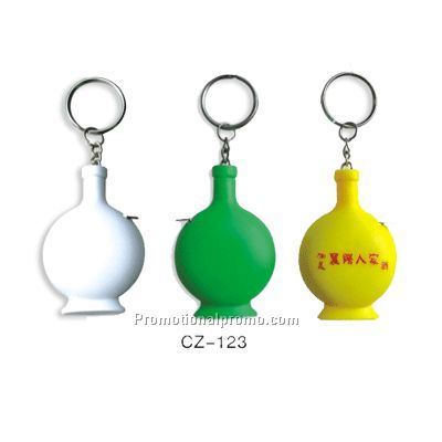 Tape measure keychain