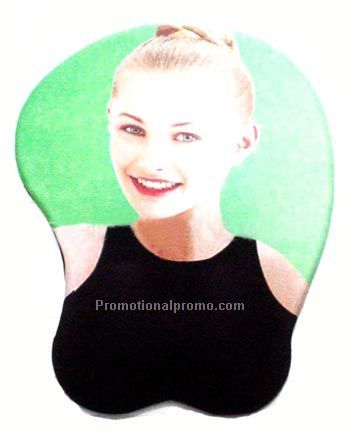 Gel boob mouse pad