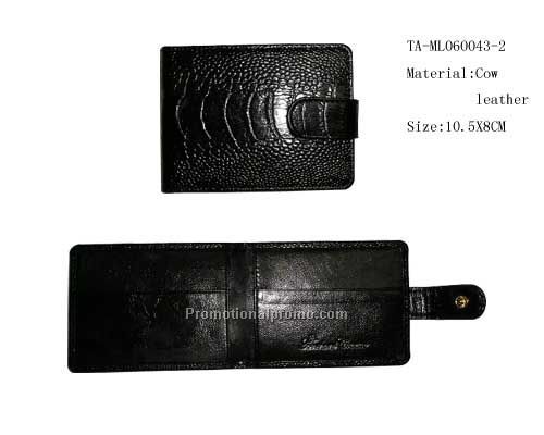 cow leather women`s wallet