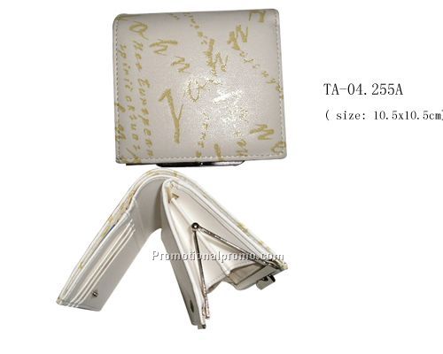 PU imitation leather lady`s wallet