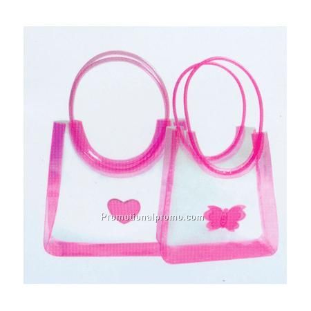 pastic lady's tote bag