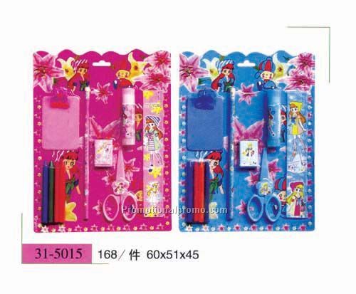 Watercolor Pen in Stationery Set