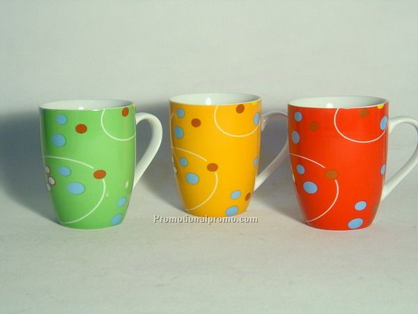Gift Tea Mug With Water Paper Decor