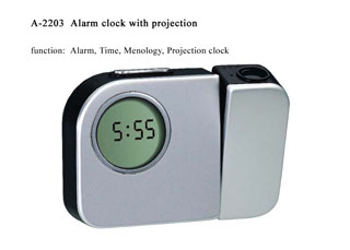 A-2203 Projection Alarm Clock