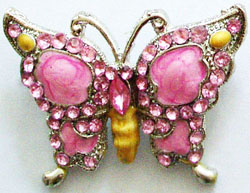 Alloy clothes brooches