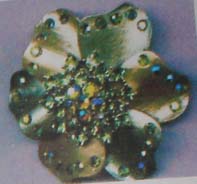 Alloy clothes brooches