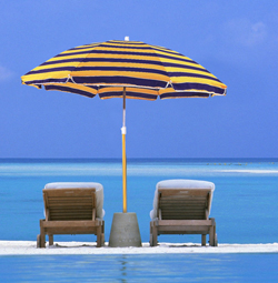 Beach umbrella