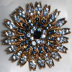 Big-flower Alloy clothes brooches